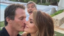 George Clooney organizó una fiesta llena de estrellas en Ibiza