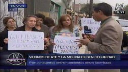 VIDEO: estos fueron los daños causados por barristas en Ate