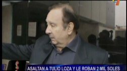 Tulio Loza sufrió asalto a mano armada cerca de su casa