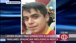 Murió tras operación a la nariz y familia denuncia negligencia