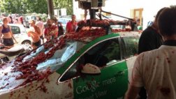 Destrozan auto de Google que iba a captar imágenes en España