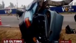 Panamericana Sur: identifican a policía que murió en accidente