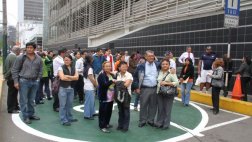 Un temblor de 5,1 grados sorprendió a limeños