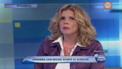Johanna San Miguel se disculpa y admite haber agredido a sujeto