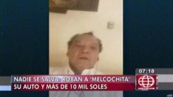 Melcochita dio detalles del violento robo que sufrió en Lince