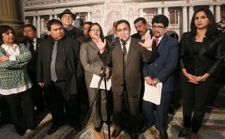 Gana Perú presentará informe en minoría que no incluye a Nadine
