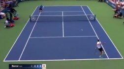 US Open: increíble punto compite a ser el mejor del torneo