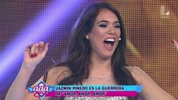 Jazmín Pinedo confesó secretos de "Esto es guerra" a Peluchín