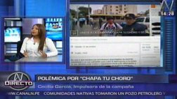 Impulsora de grupo "Chapa tu choro" defiende agresiones