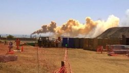 Humareda en refinería de Talara alarmó a la población