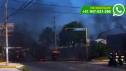 WhatsApp: más piquetes en Iquitos durante segundo día de paro