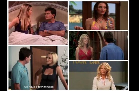 Diez bellezas que hicieron delirar a Charlie Sheen