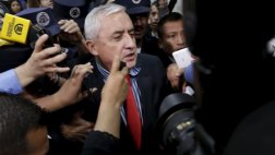 Otto Pérez Molina espera que el juez no lo deje en prisión