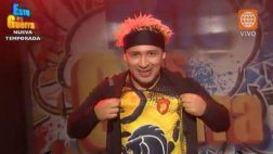 "Esto es guerra": Zumba vistió la camiseta de Los Leones