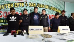 SJL: cayó brazo armado y chofer de extorsionador ‘Loco Darwin’