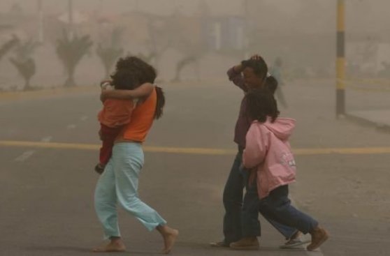 Fuertes vientos se presentarán en varias provincias de la costa