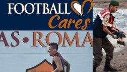 La Roma inicia programa global del fútbol en pro de refugiados