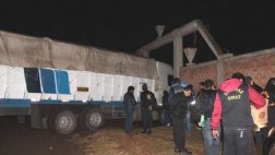 Puno: incautan mercadería de contrabando de 18 camiones