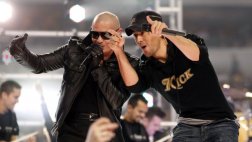 Enrique Iglesias, Pitbull y Prince Royce en concierto en Lima