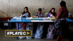 Elecciones en Guatemala: Cierran mesas de votación