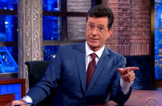 Stephen Colbert debutó en reemplazo de David Letterman