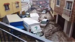 España: La lluvia torrencial que se llevó todo en un pueblo