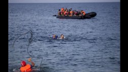 Grecia: El dramático rescate de refugiados en Lesbos