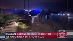 Chorrillos: hallan cadáver de mujer abandonado en acequia