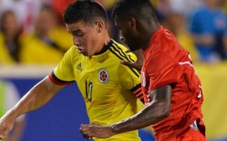 James Rodríguez tiene una rotura muscular ¿jugará contra Perú?