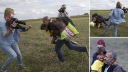 Periodista que pateó a refugiados: "No soy cruel ni racista"