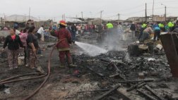 Chimbote: incendio arrasó con más de 250 puestos de mercado