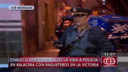 Policía se salvó de morir tras balacera contra delincuentes