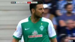 Claudio Pizarro fue ovacionado: Werder Bremen 3-1 Hoffenheim