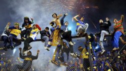 Boca vs. River: barristas presionaron a jugadores xeneizes