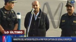 Gerald Oropeza: ministro negó que prófugo se haya entregado