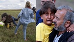 El final feliz del refugiado pateado por periodista húngara