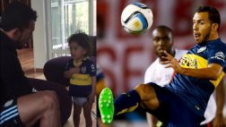 Carlos Tevez y el video con su hijo que habla del amor por Boca