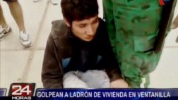“Chapa tu choro”: golpean a presunto ladrón en Ventanilla