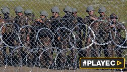 Hungría sella su frontera a refugiados con vallas y soldados