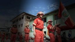 Moyobamba: bombero muere al caer de vehículo