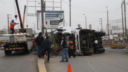 Carretera Central: tránsito bloqueado por más de 15 horas