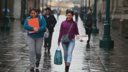 Lloviznas en Lima continuarán hasta el jueves, según Senamhi