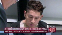 Gerald Oropeza hizo estos pedidos desde penal Piedras Gordas