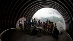 Guachimontones: el museo inflable para los niños de México
