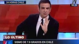 Terremoto en Chile: réplica sorprendió a un programa en vivo