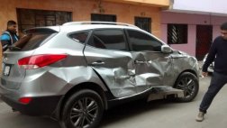 Cercado: chocó su auto contra tren en marcha y resultó ileso