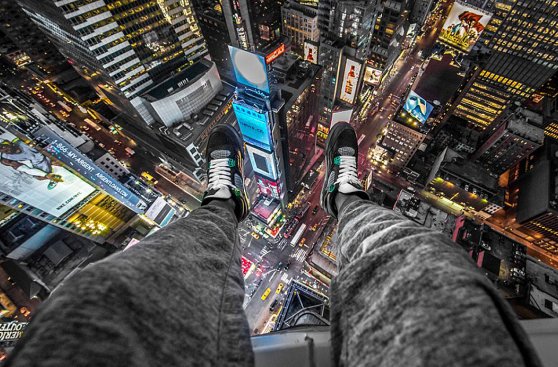 Fotografías del Times Square que te darán vértigo