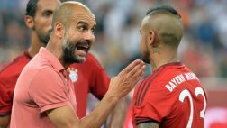 Guardiola apoya a chileno Vidal tras críticas de Beckenbauer