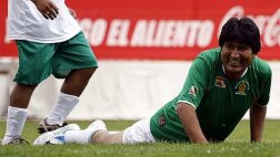 Evo expresa preocupación por la selección de fútbol de Bolivia