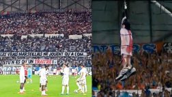 Ultras del Marsella colgaron muñeco ahorcado de Valbuena